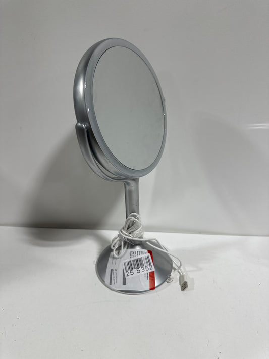 Used Sharper Image - SpaStudio Vanity 7-Inch LED Mirror - Silver