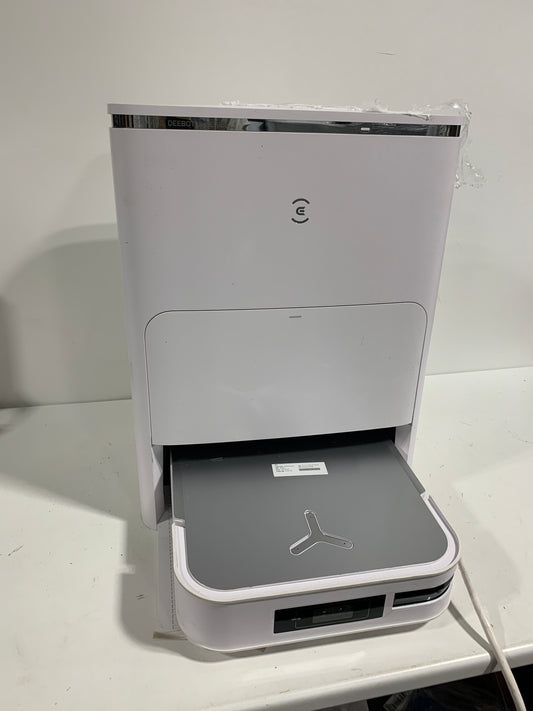 For Parts ECOVACS Robotics - DEEBOT X2 OMNI Robot Vacuum & Mop with Self Cleaning Auto Empty Station - WHITE