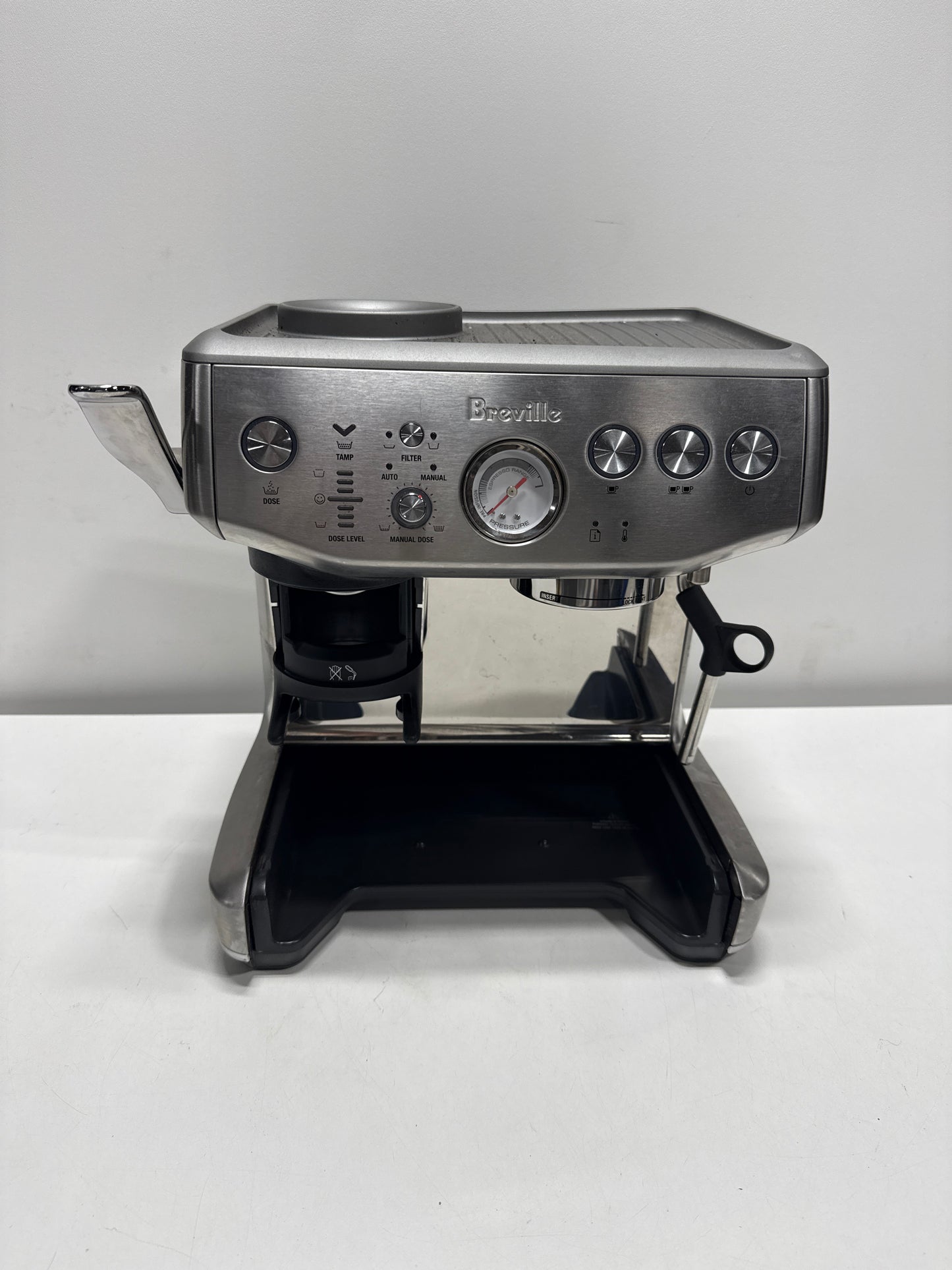 For Parts Breville - the Barista Express Impress Espresso Machine - Brushed Stainless Steel