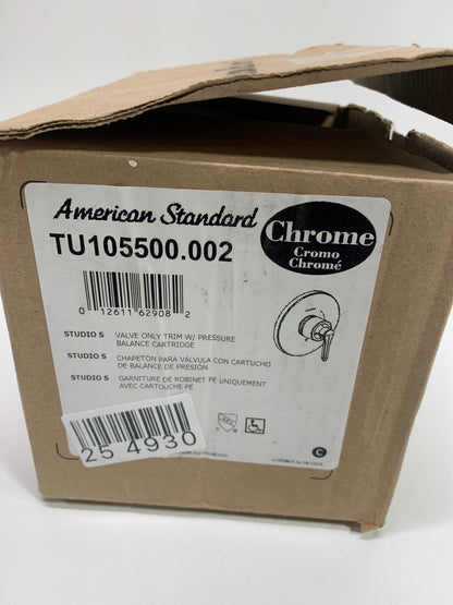 American Standard Studio S Valve Only Trim Kit with Cartridge in Polished Chrome