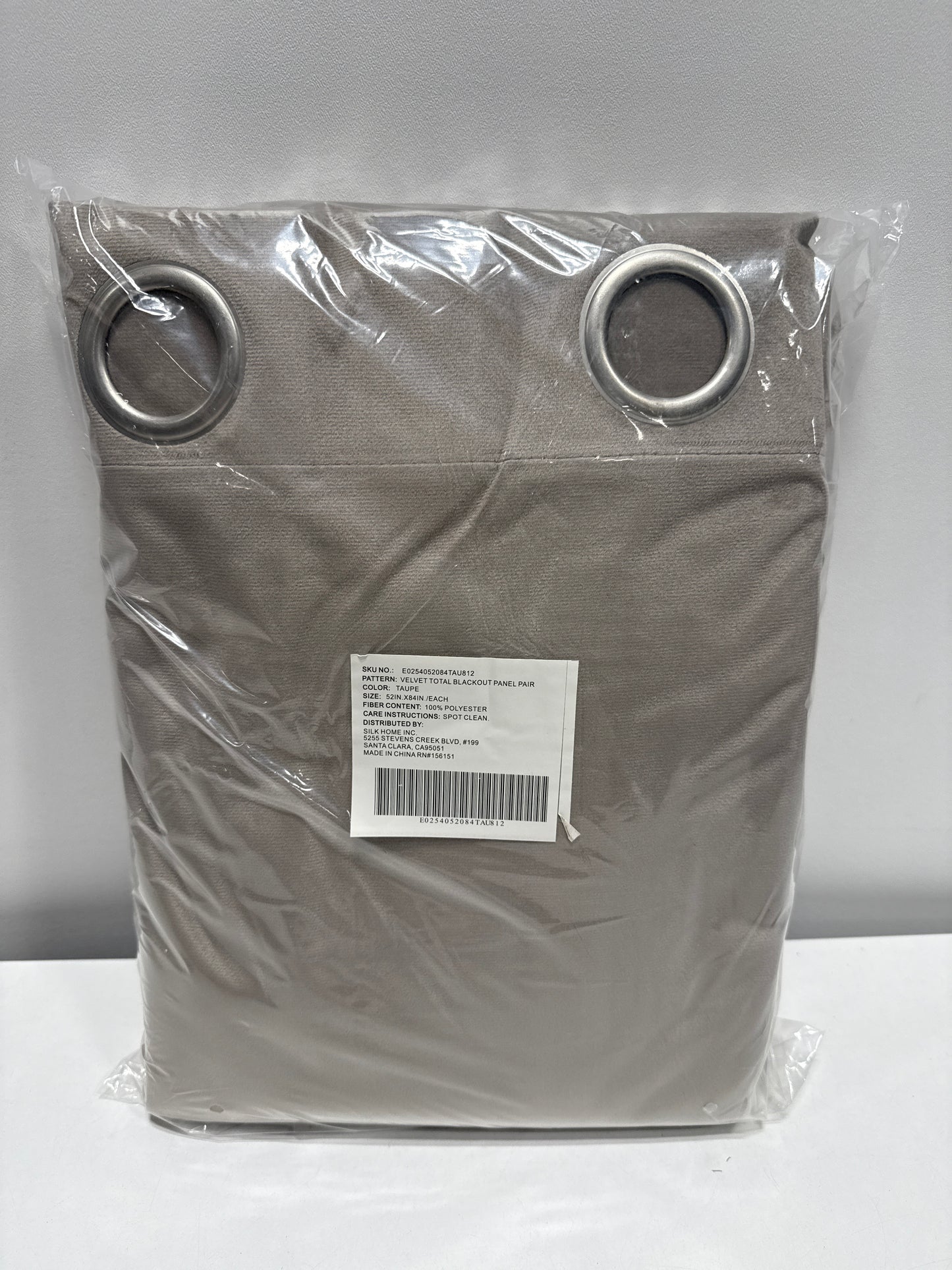 Total Blackout Velvet Window Curtain, 2-pack