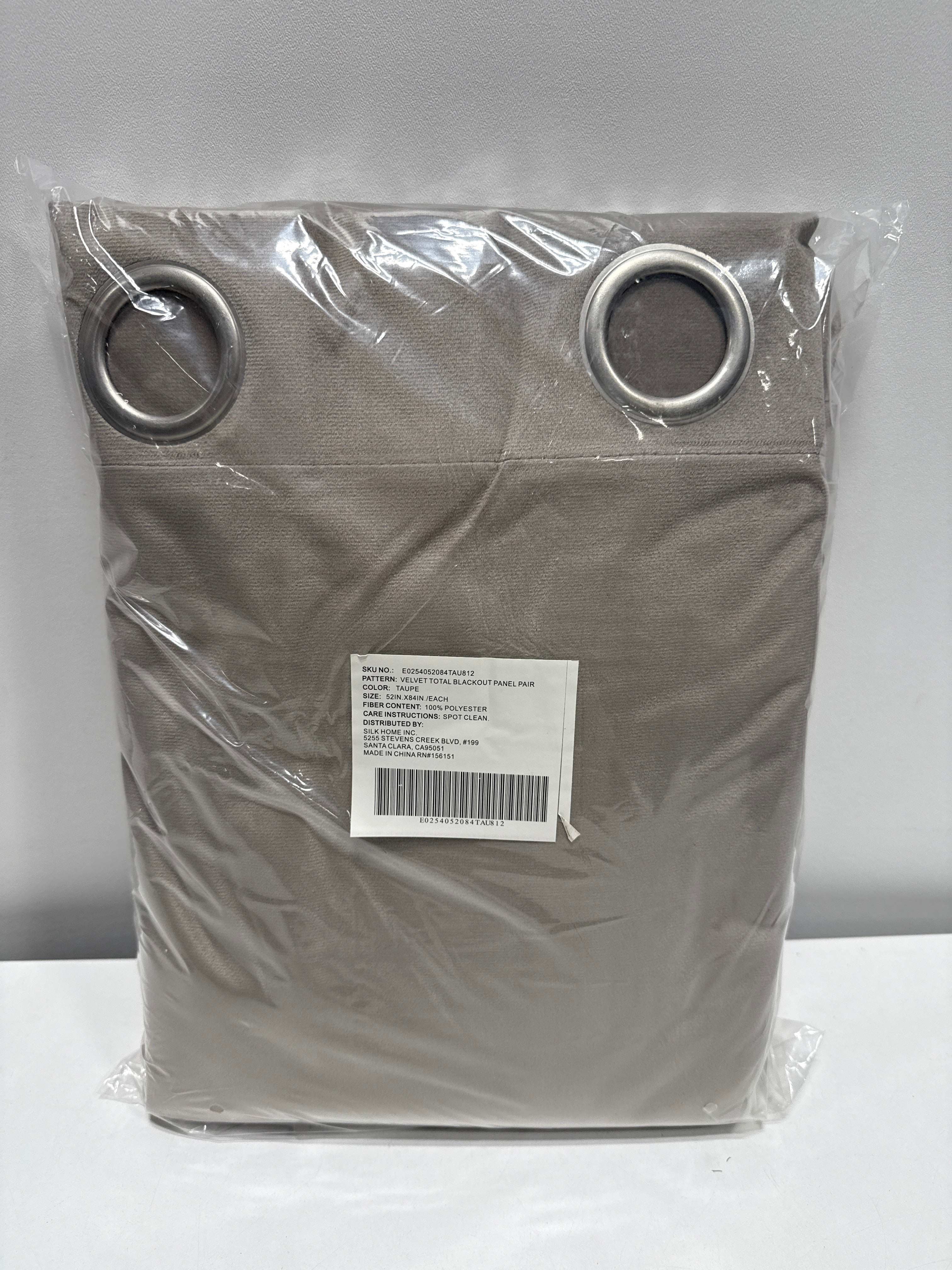 Total Blackout Velvet Window Curtain 2-pack - *Home Decor & Curtains