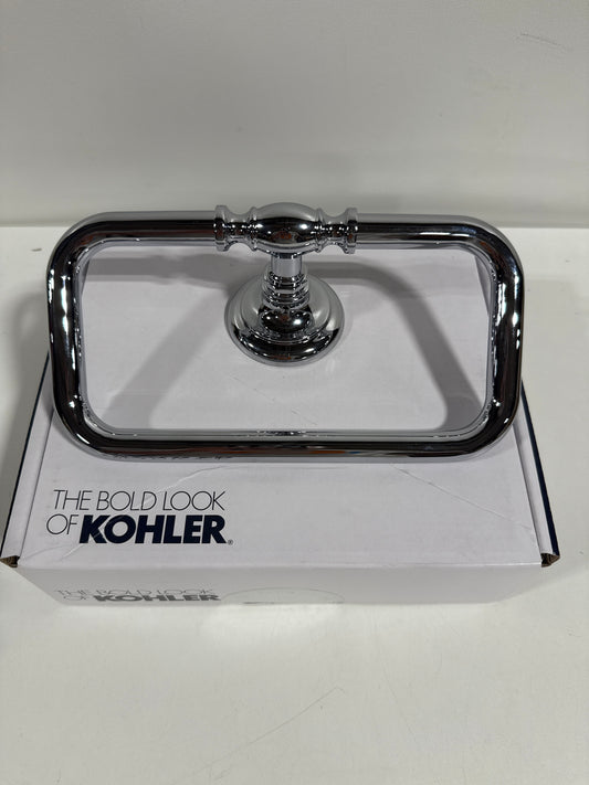 Artifacts Towel Ring in Polished Chrome