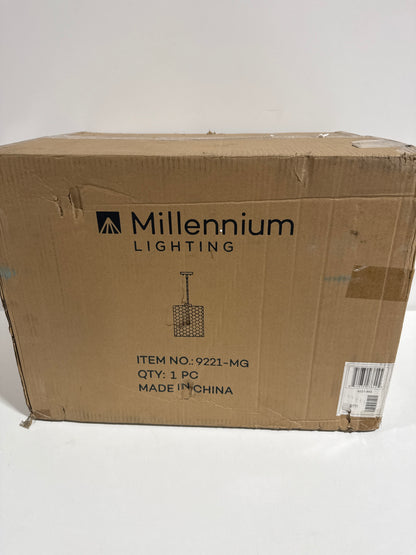 Millennium Lighting Ashli 12 Inch Mini Pendant Ashli - 9221-MG - Modern Contemporary