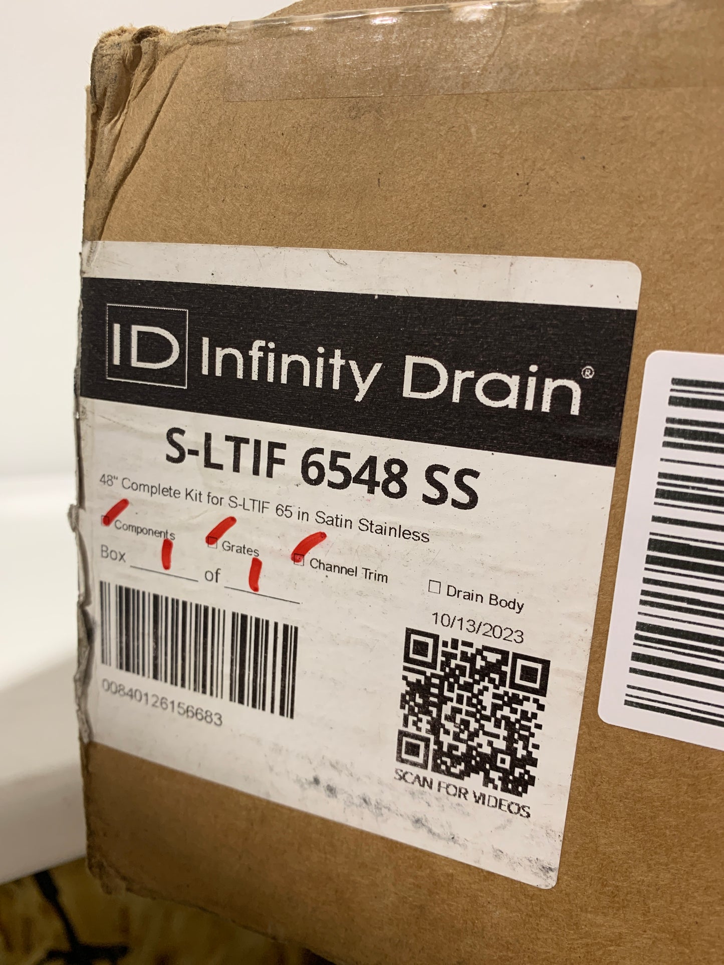 Infinity Drain S-LTIF 6548 SS - Shower Drains Showers