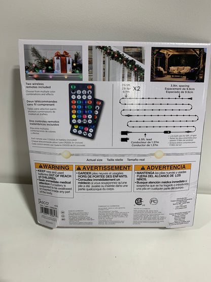 Two-Pack of Enbrighten Brand LED Color-Changing Bubble Lights