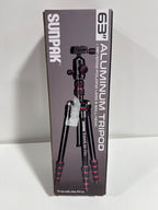Sunpak - TravelLite Pro Reverse Folding 63’’ Tripod - Black with Red Accents - *Cameras Camcorders & Drones