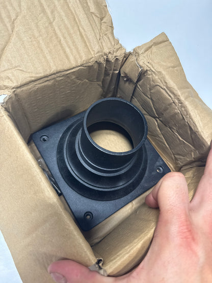 Z-Lite Outdoor Pier Mount in Black