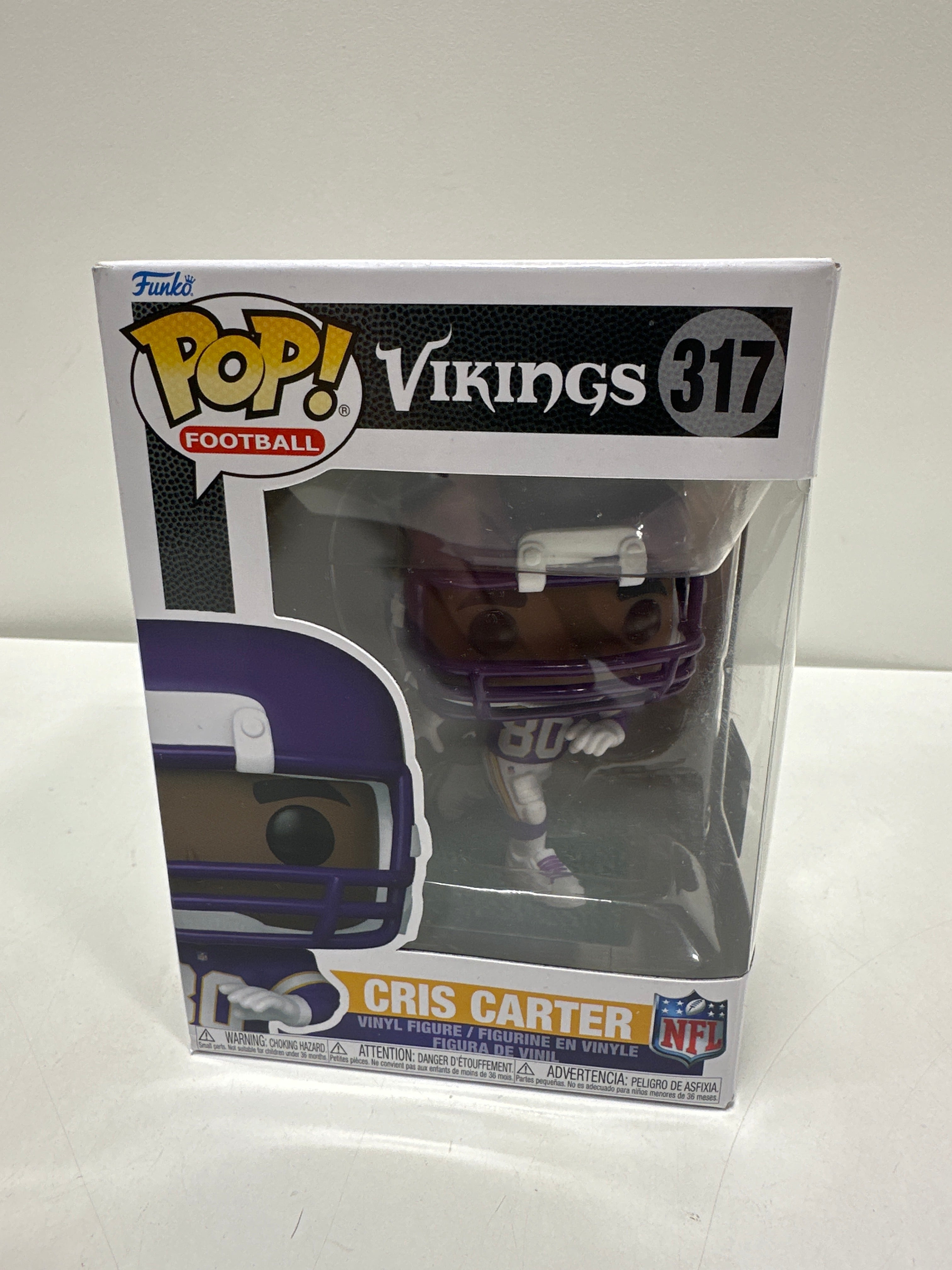 NFL Legends Chris Carter (Vikings) Funko Pop! Vinyl Figure #317