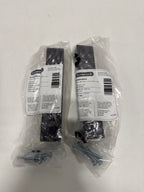 2 x Amerock BP1003128 Calathea 5-1/16 Inch Center to Center Handle Cabinet Pull Black Chrome