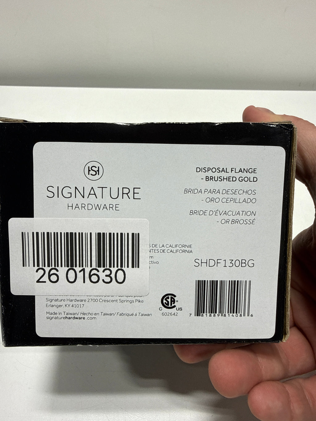 Signature Hardware 949204 3-1/2" Garbage Disposal Flange with Basket Strainer