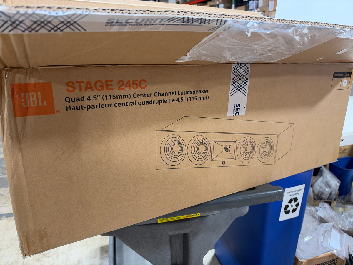 JBL Stage245C 4.5" 150-Watt 2.5-Way Center Channel Speaker - Latte