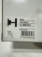 AXOR Citterio Modern 1-Handle 3-inch Wide Volume Control Valve Trim Only in Chrome, 39967001