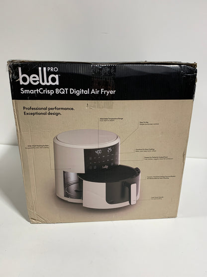 Bella PRO - SmartCrisp 8-qt. Touchscreen Air Fryer - Oatmilk