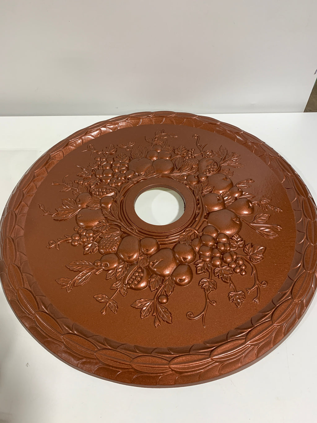 Ekena Millwork CM22GRACS Grape Ceiling Medallion Antique Copper - *Lighting & Electrical