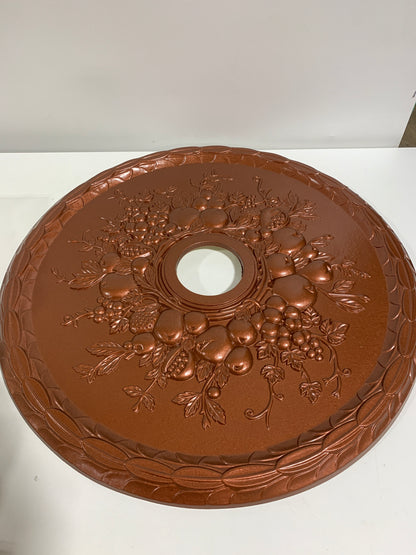 Ekena Millwork CM22GRACS Grape Ceiling Medallion, Antique Copper