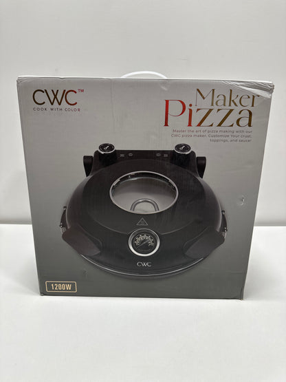 Cook With Color Electric Indoor Pizza Oven – Crispy Crust Countertop Pizza Maker Heats up to 800˚F 12 Inch Ceramic