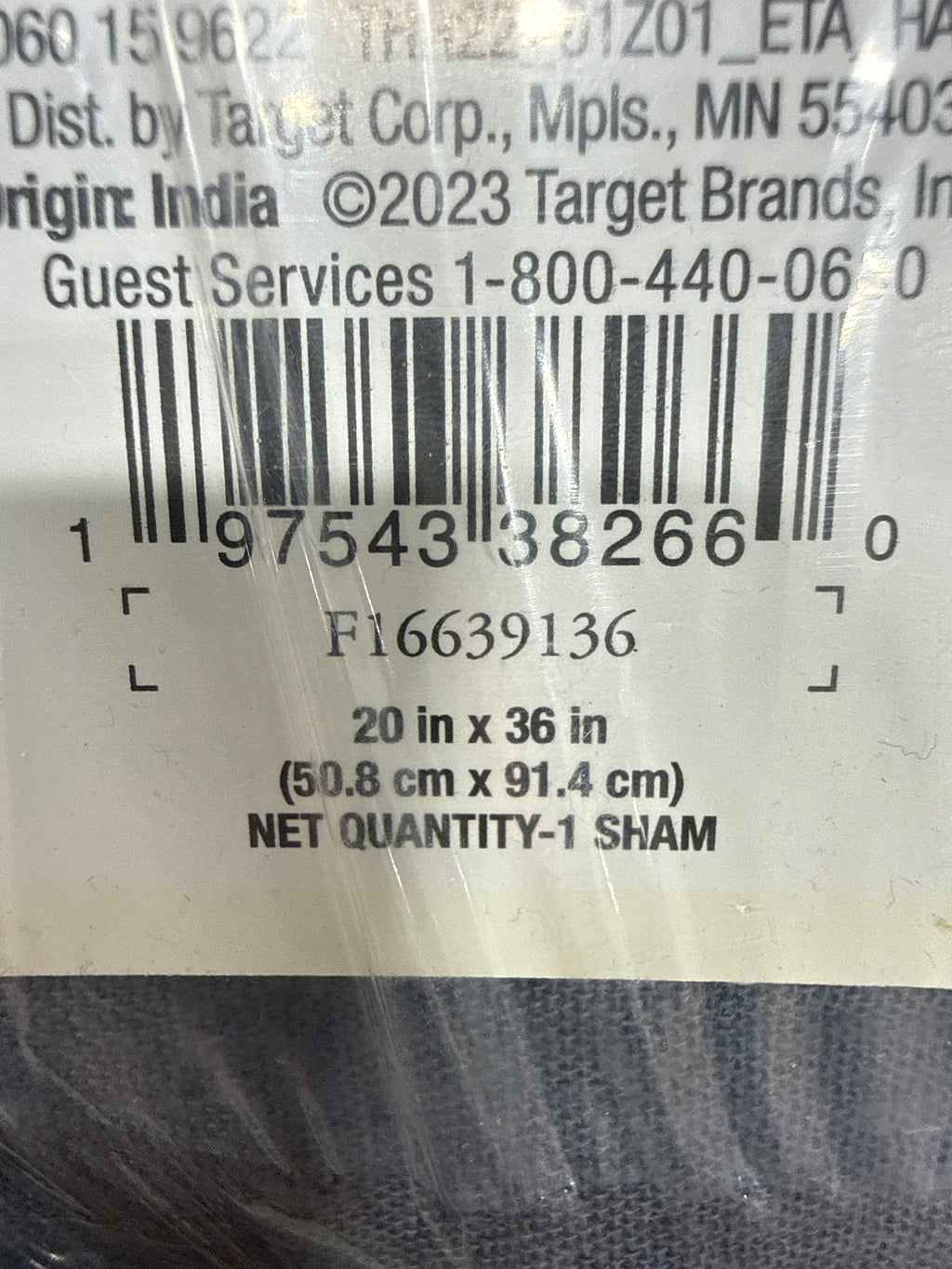 2 x King Luxe Matelasse Coverlet Pillow Sham Slate Blue - Threshold™: Cotton Fabric Machine Washable No Fill Design