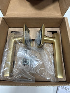 Scratch Emtek Freestone Non-Turning Two-Sided Dummy Door Lever Set with Quincy Rose from the Urban Modern Collection