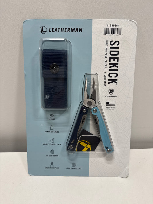 Leatherman Rev Multi-Purpose 14 Tools Light Blue Color with Nylon Sheath