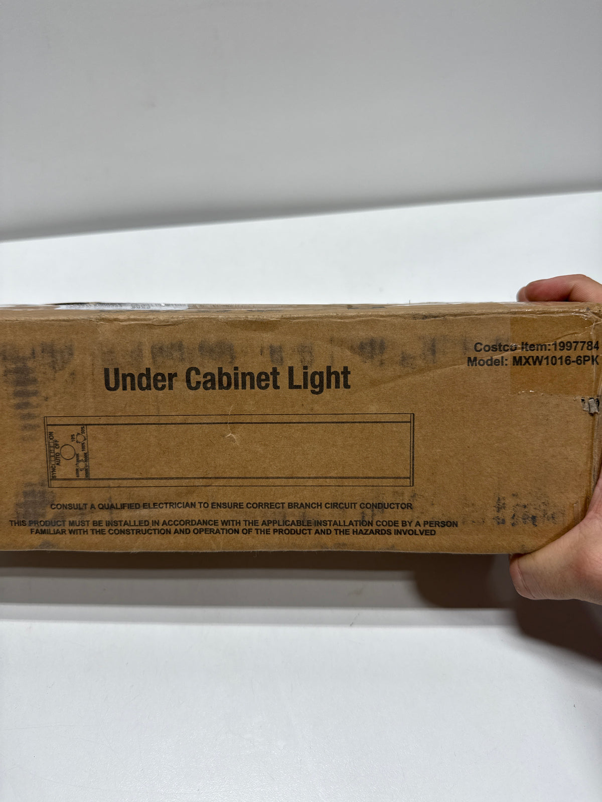 6 x Rechargeable Energetic 12" LED Wireless Undercabinet Lights