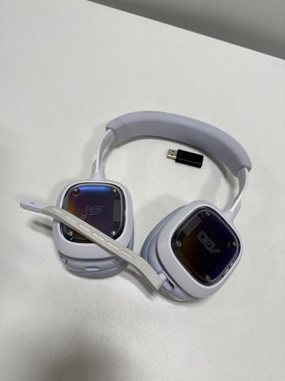Used Astro Gaming - A30 Wireless Over-the-Ear Gaming Headset for PS5 PS4 Nintendo Switch PC Mobile - White