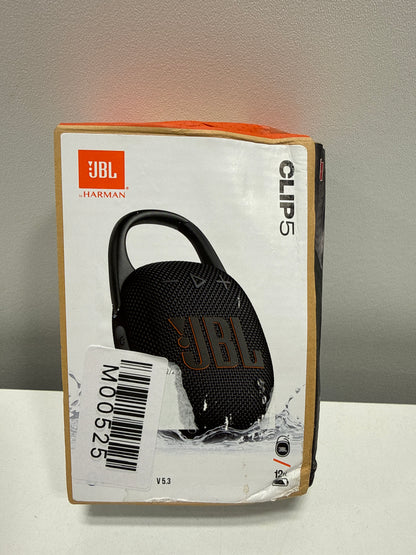 JBL - Clip 5 Portable Bluetooth Speaker - Black
