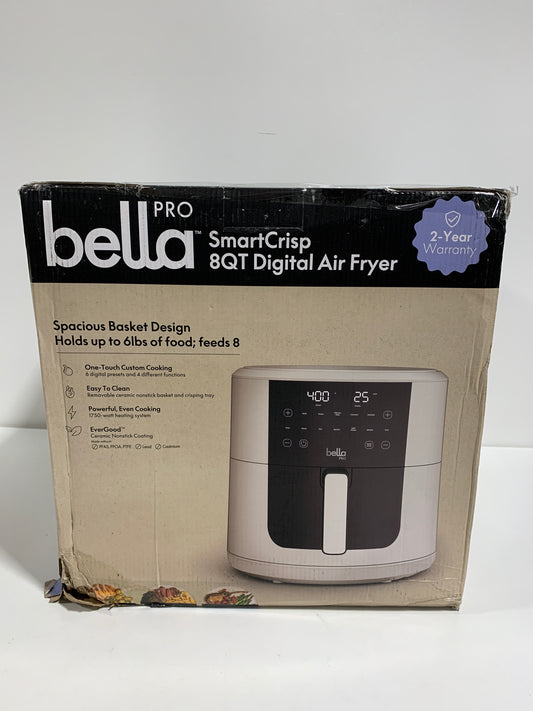Bella PRO - SmartCrisp 8-qt. Touchscreen Air Fryer - Oatmilk
