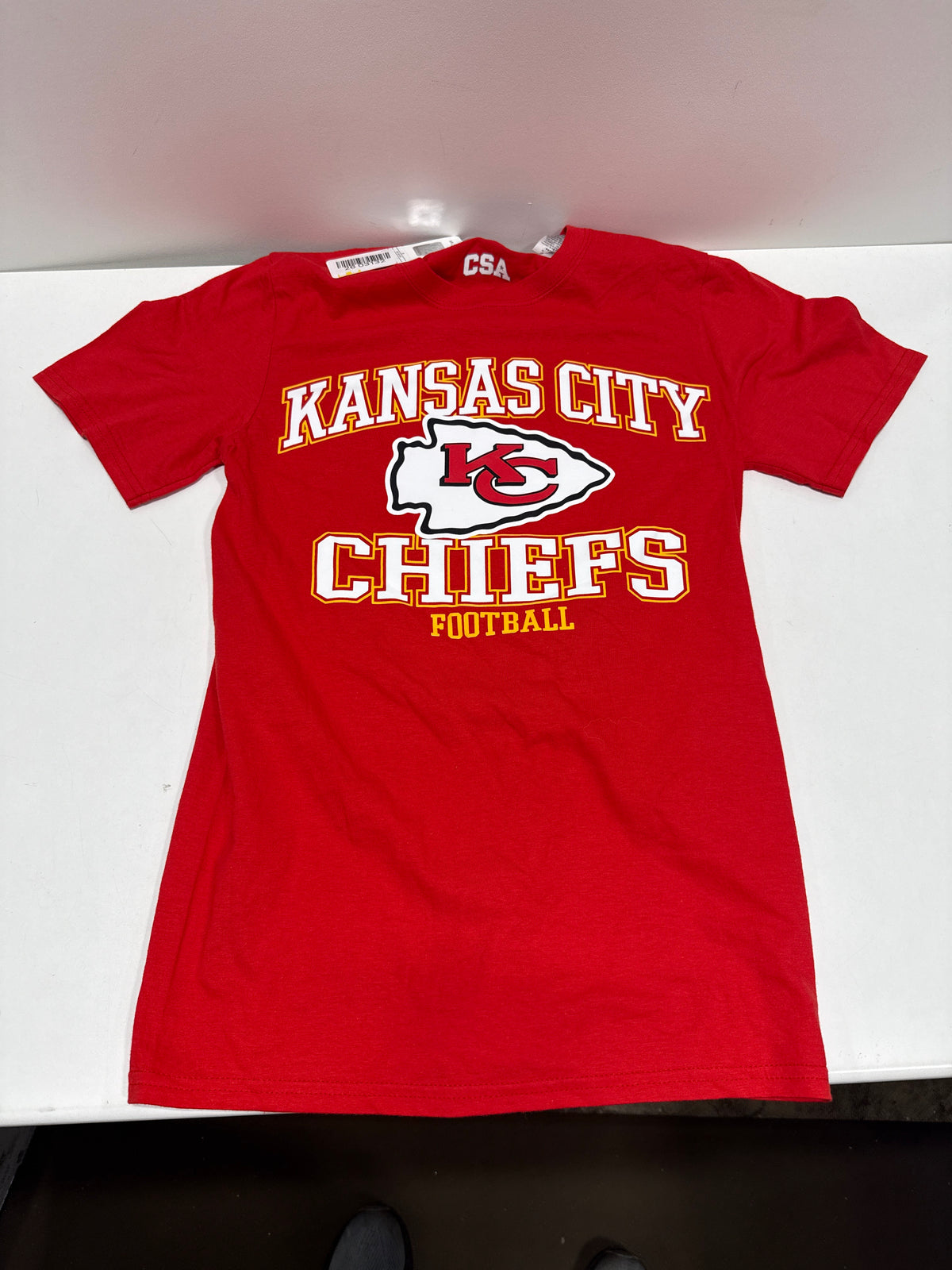 NFL Kansas City Chiefs Men's Short Sleeve  Cotton T-Shirt