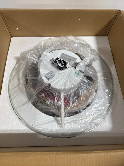 OVAL AIR AIR8002D Loren 20" Modern Contemporary 6-Speed Metal Mobile-App/Remote-Controlled Dimmable Smart