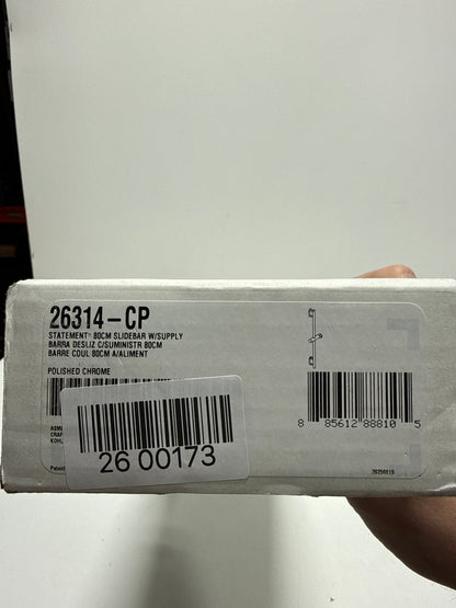 Kohler Statement 31.9 in. Shower Sleeve, Polished Chrome