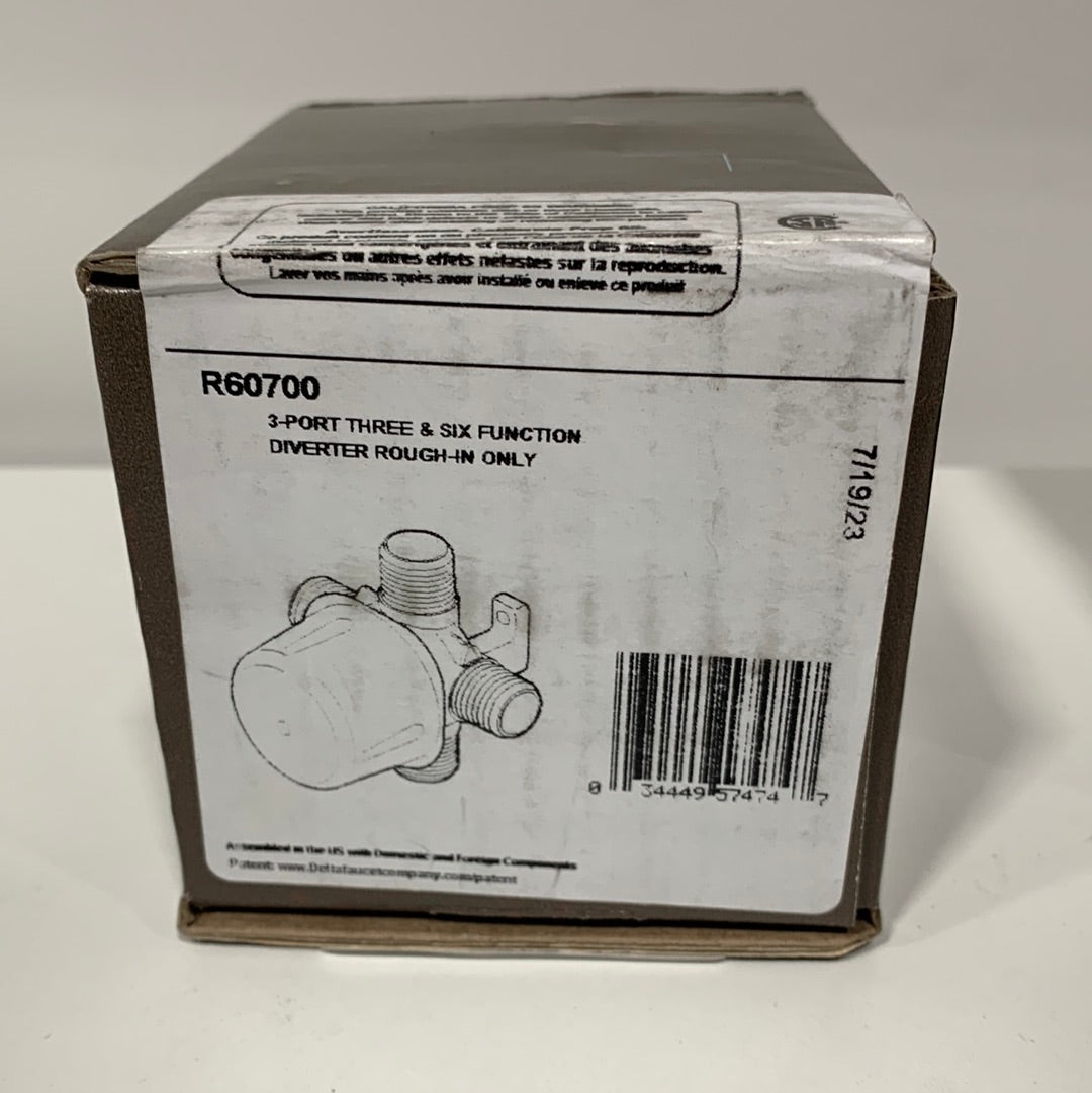 Brizo Universal Diverter Rough-In Valve - For Use with All Brizo 3 or 6 Function Diverter Trims - *Plumbing