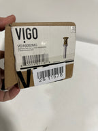 Vigo VG16002 Noma 1-3/4’’ Pop-up Drain Assembly with Overflow Matte Gold - *Plumbing