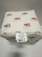 King Christmas Holiday Flannel Sheet Set Candy Canes - Wondershop - *Bedding