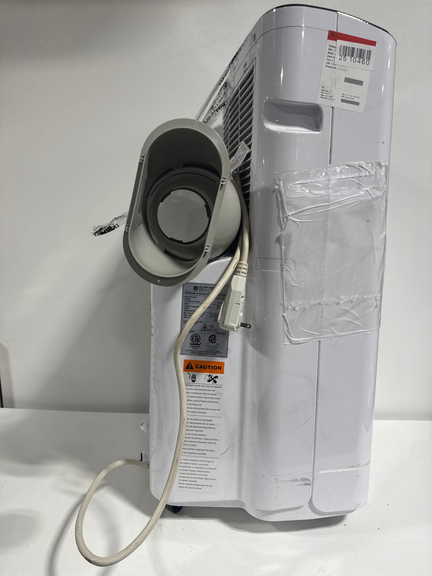 Used GE - 550 Sq. Ft. Portable Air Conditioner - White