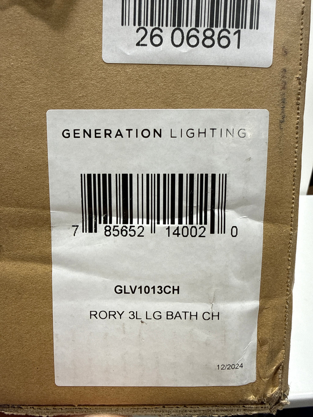 Generation Lighting Rory 25 Inch Bath Vanity Light Rory - GLV1013CH - Modern Contemporary