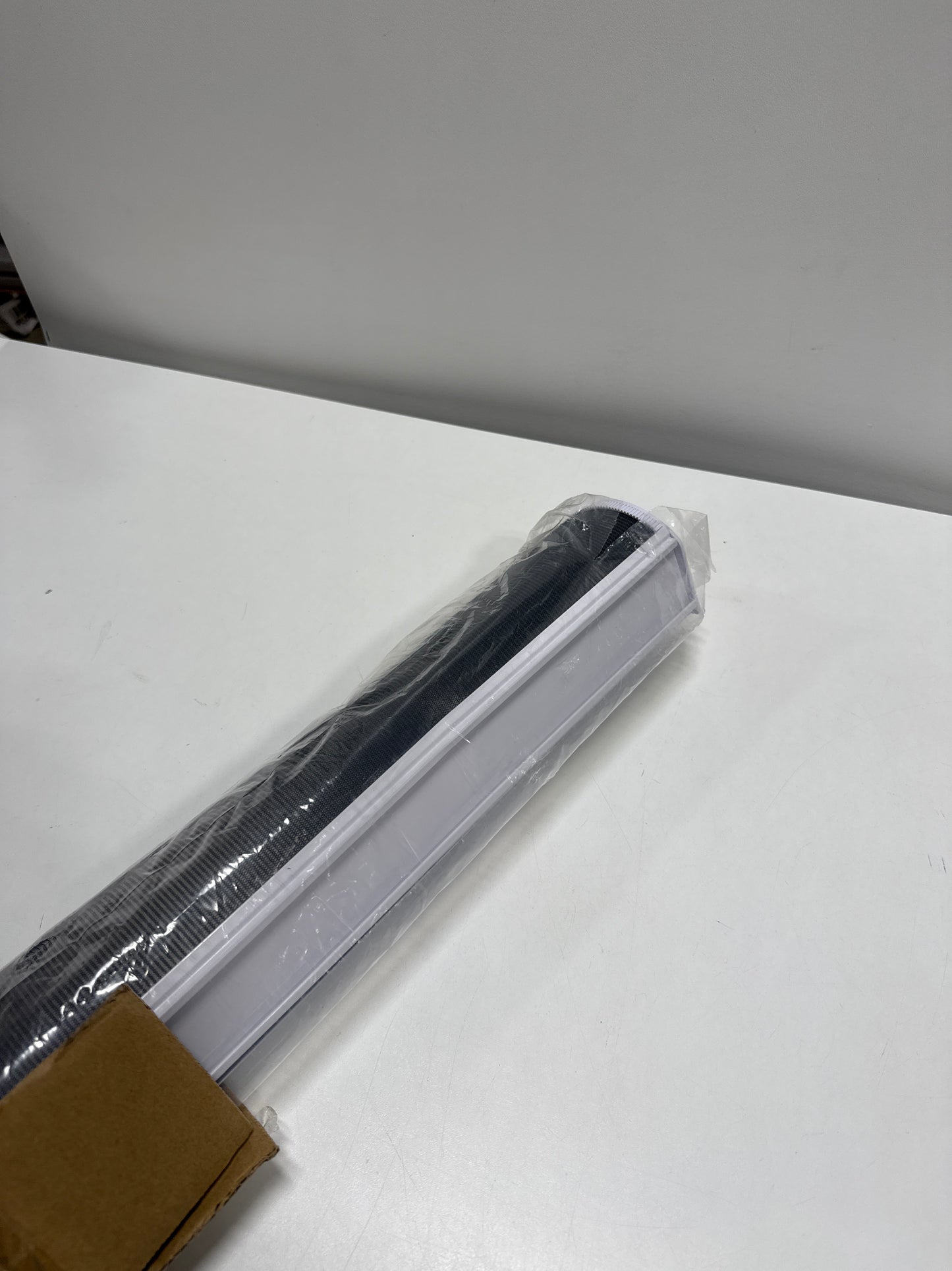 CHICOLOGY Zebra Roller Shades | Room Darkening | Gray |46 W X 72 H| Dual Layer Light Filtering Blinds