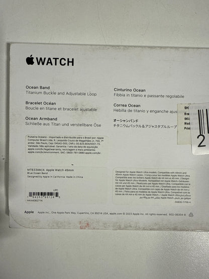 Apple - 49mm Ocean Band - Blue