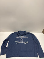 NFL Women's Cherish Hood Dallas Cowboys - XL: Midweight Fleece Pullover Sweatshirt