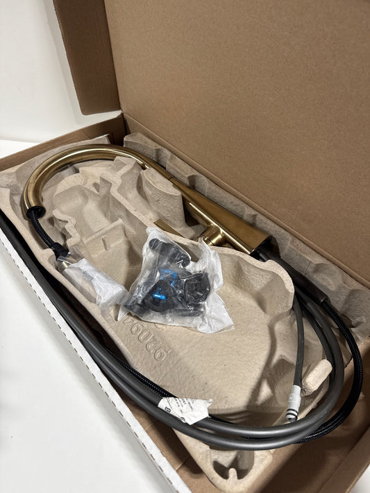 Delta 19802Z-Dst Lenta Single-Handle Pull-Down Kitchen Faucet - Bronze