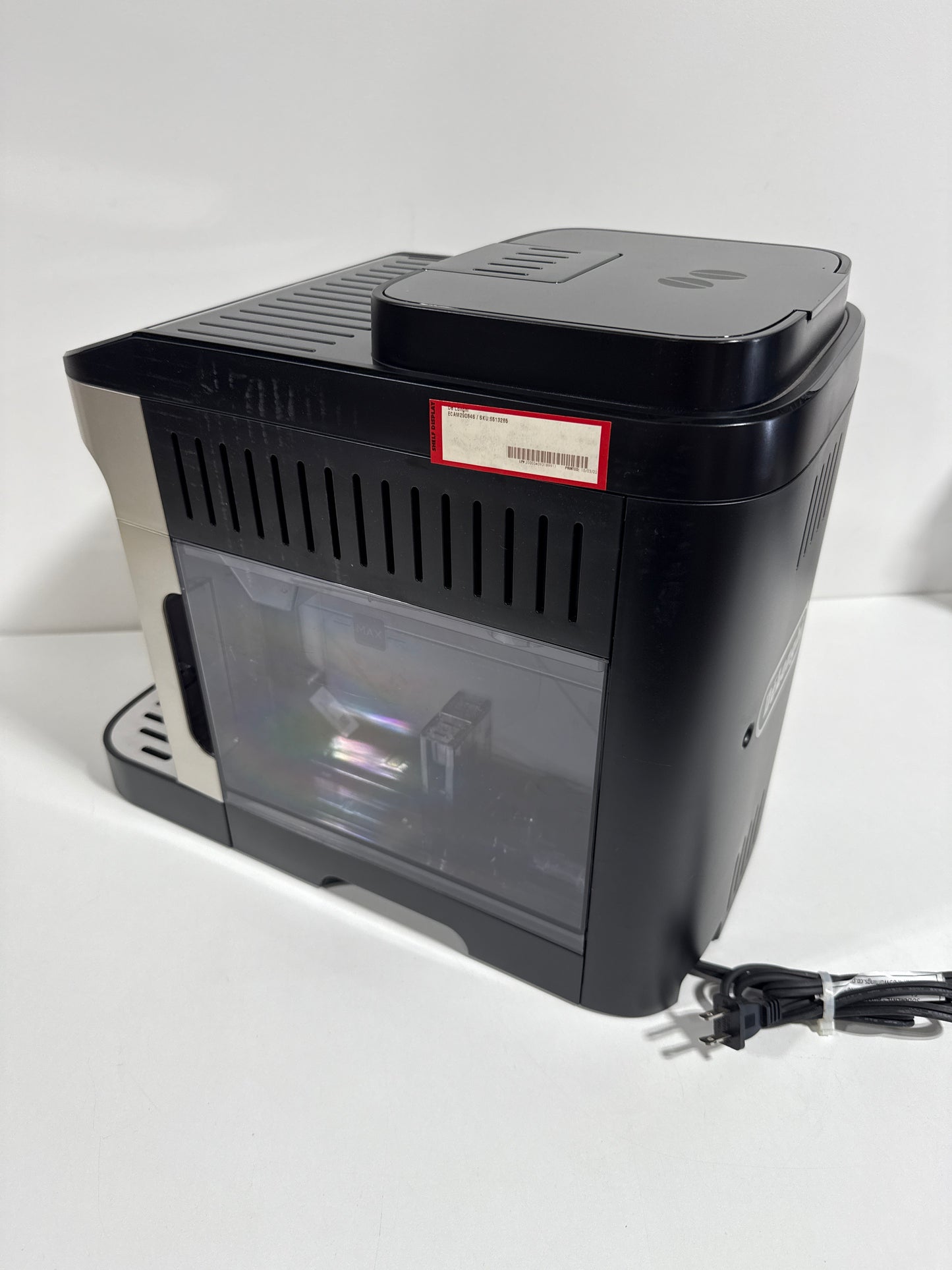 Scratch & Dent De'Longhi - Magnifica Evo Espresso Machine with Automatic Milk Frother for Hot and Iced Lattes, Coffee and More - Silver