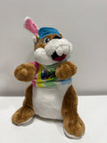 Buc-ee's 2023 Easter Beaver Bunny 12" Plush Tie Dye Rabbit Ears