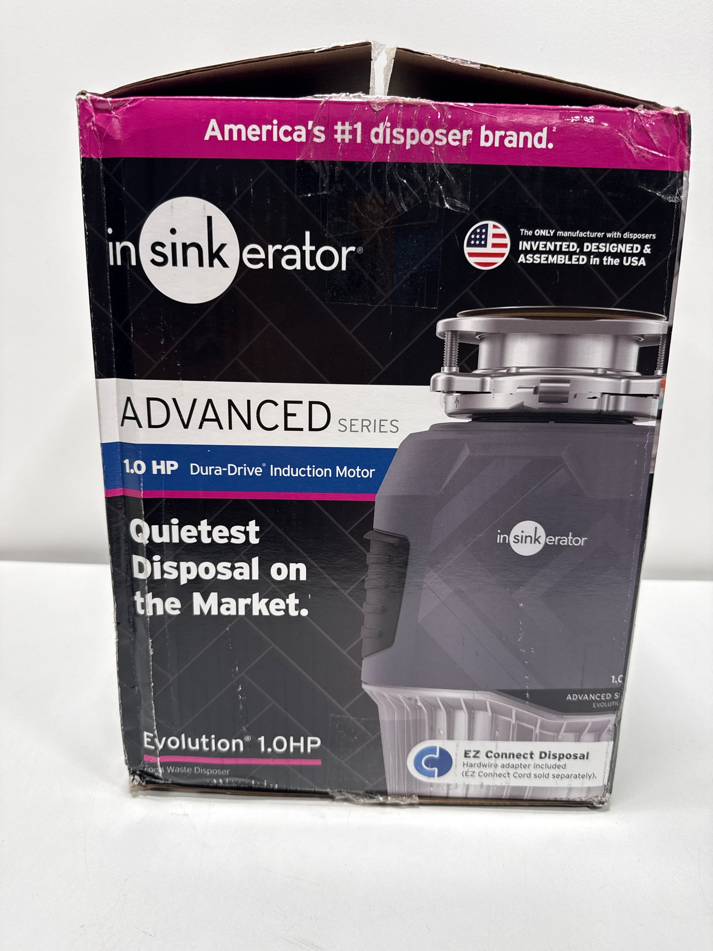 InSinkErator Evolution 1HP 1 HP Garbage Disposal Advanced Series EZ Connect Continuous Feed Food Waste Disposer