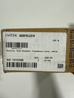 Emtek 5059FRLUS19 Dummy Pair. Disk Rosette. Freestone Lever. Flat Black - *Tools Hardware & Misc