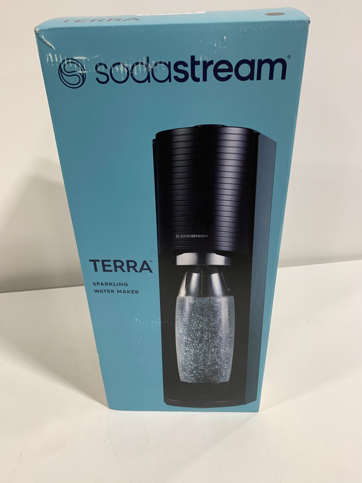 No CO2 SodaStream Terra Sparkling Water Maker - Black