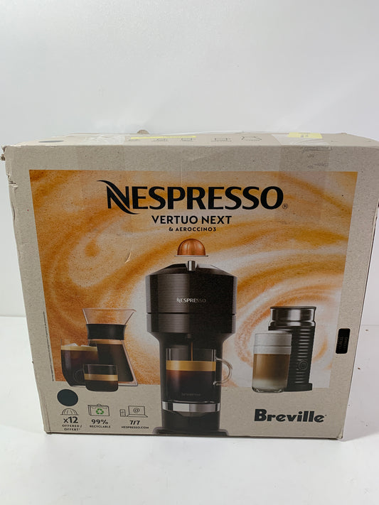 Nespresso Vertuo Next Premium Coffee and Espresso Machine by Breville with Aeroccino Milk Frother, Classic Black Classic Black