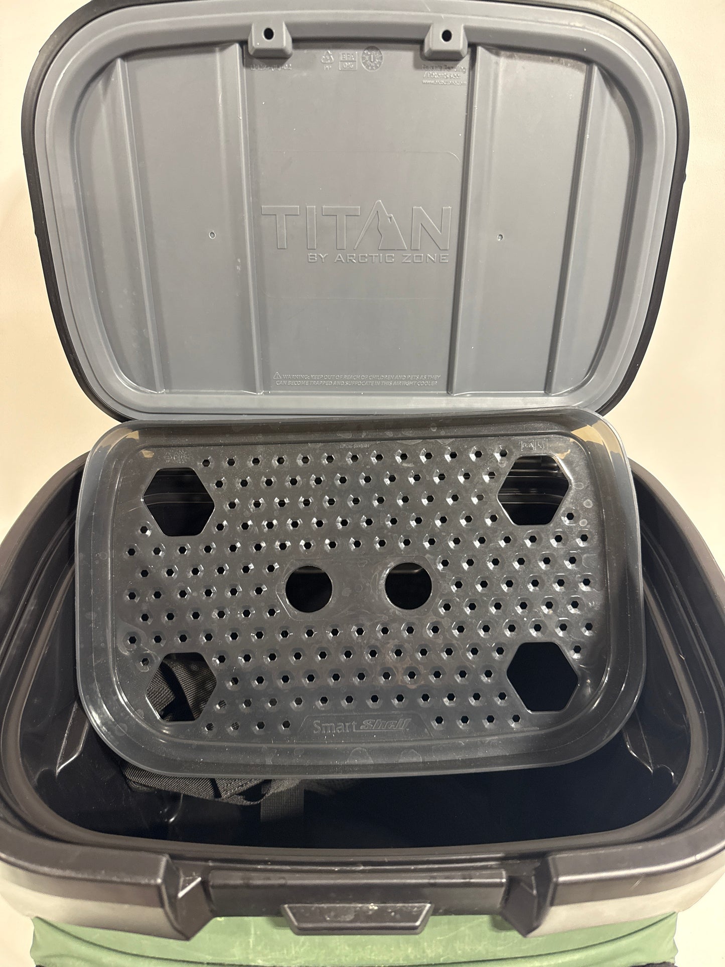 Used Titan Deep Freeze 36 Can High Performance Welded Cooler with Microban