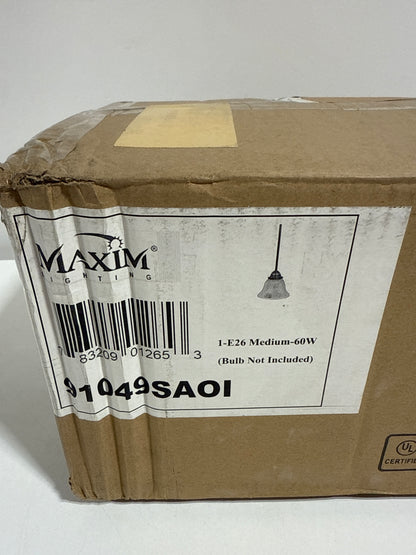 Maxim Lighting Symphony 7 Inch Mini Pendant Symphony - 91049SAOI - Traditional