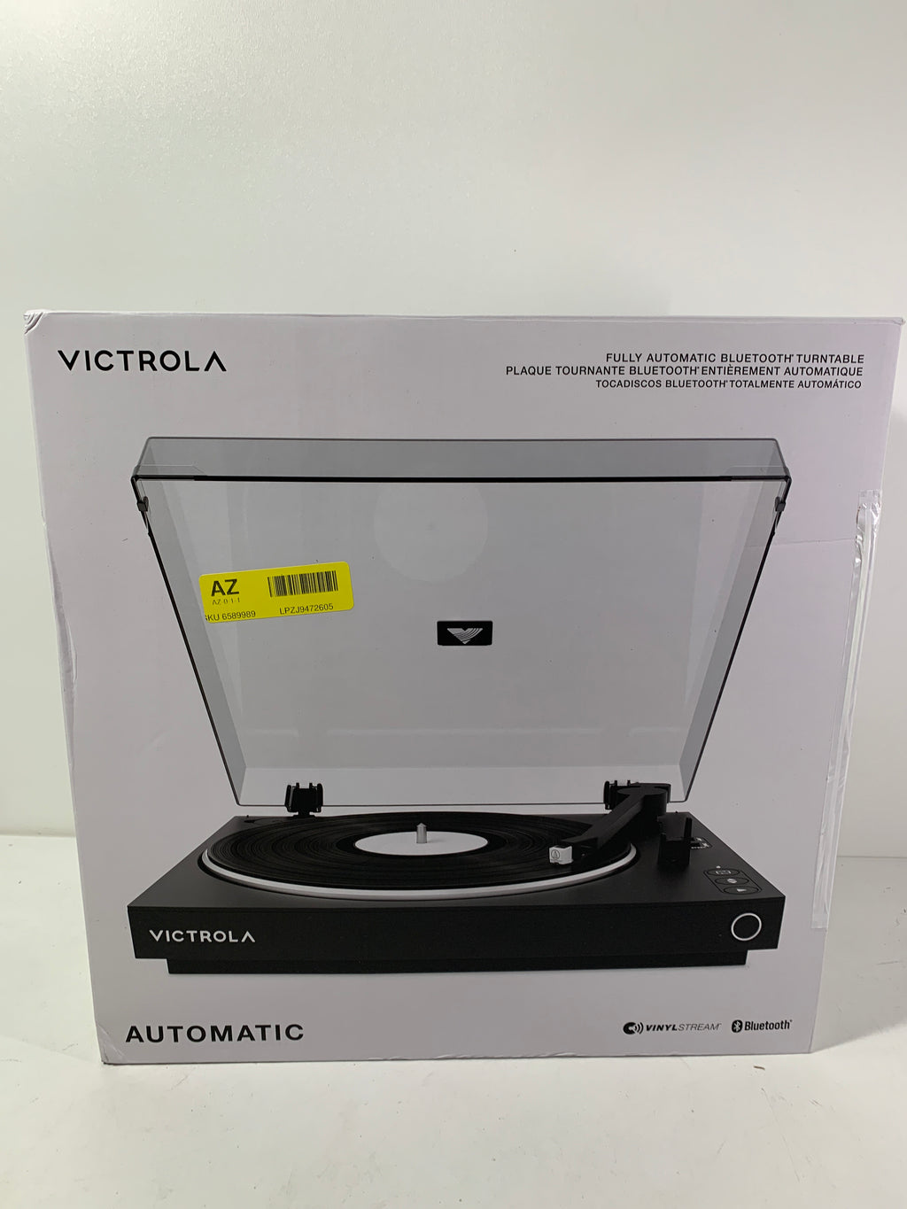 Victrola Vpt-800 Automatic Turntable with Bluetooth - Black