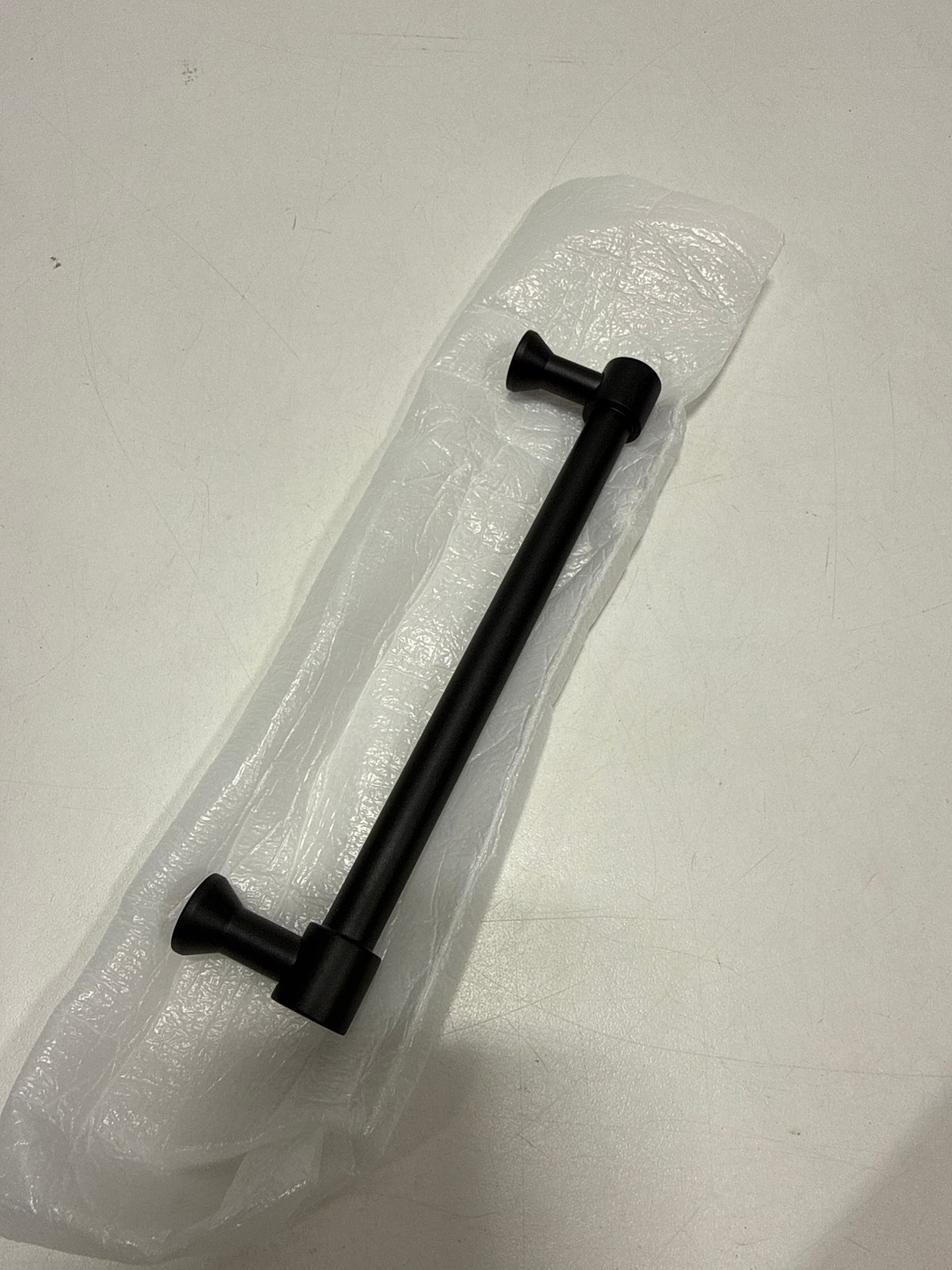 Signature Hardware 945977-6 Strasbourg 6 Inch Center to Center Bar Cabinet Pull Black